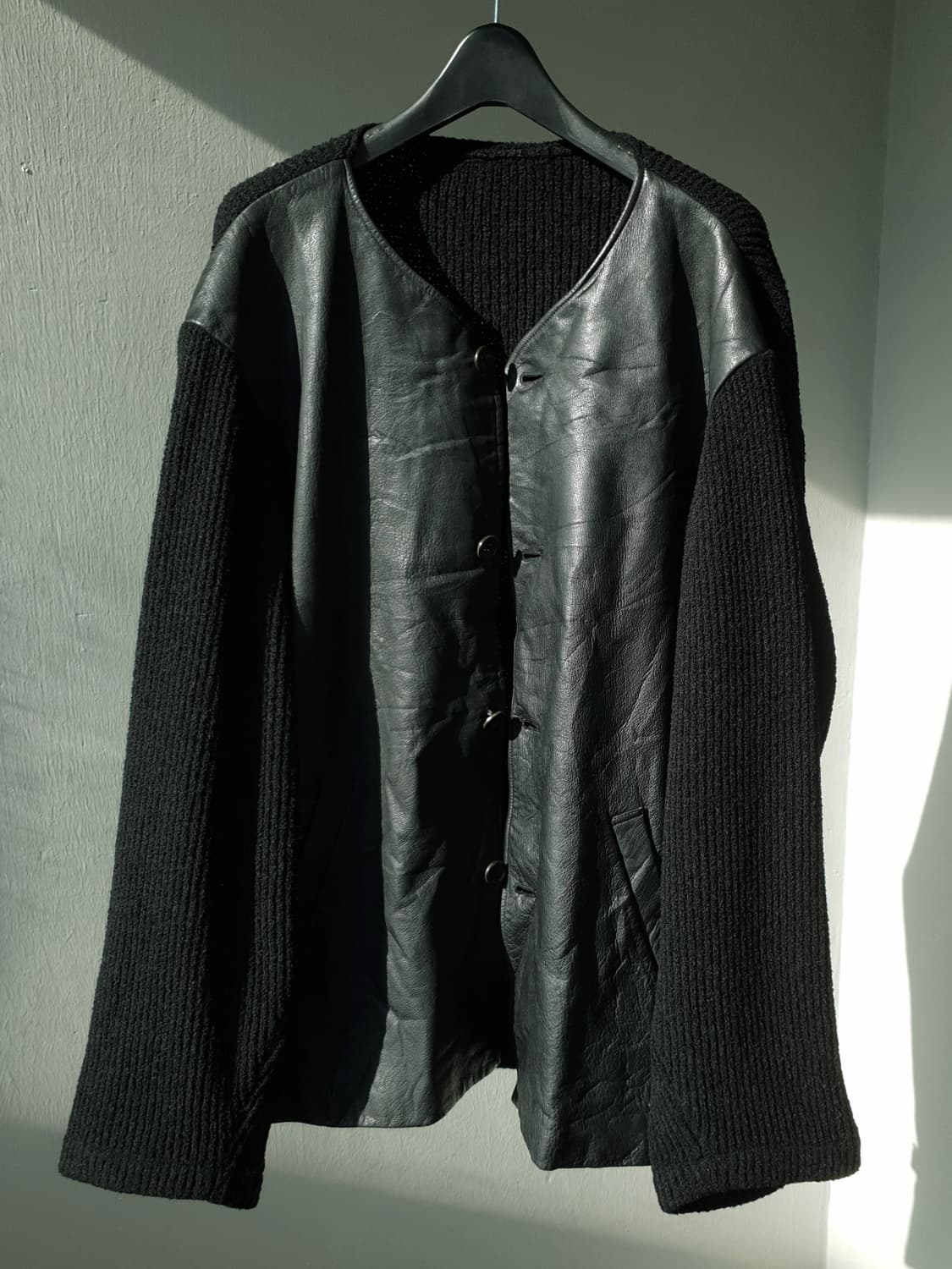 80s Comme Des Garcons docking leather jk 상품이미지4