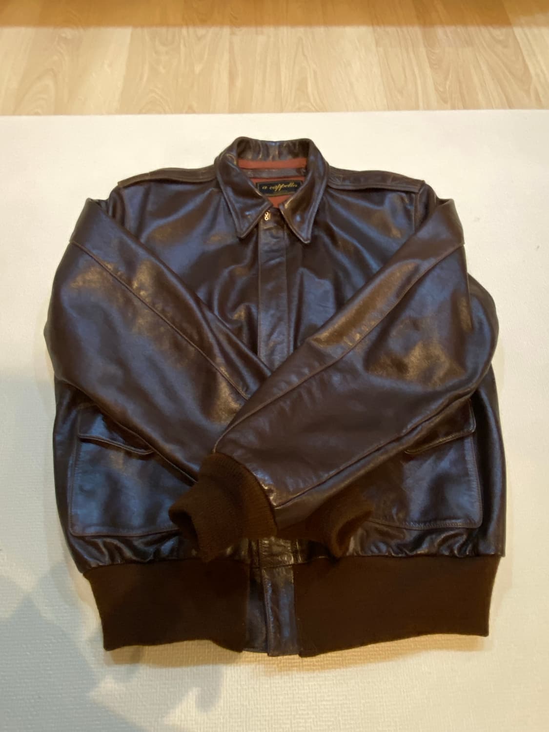 아카펠라클로딩 A-2 46 카우하이드 상품이미지1