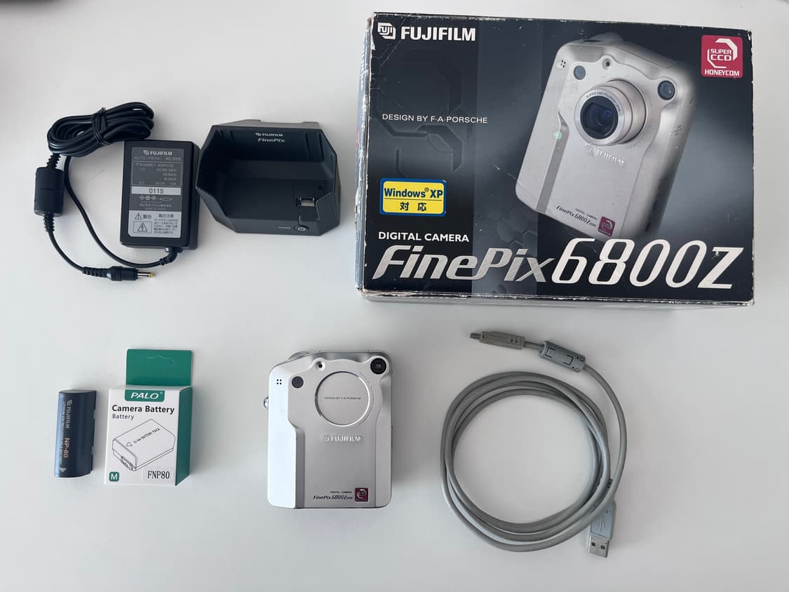 후지필름 fujifilm 6800z 빈티지 디지털 카메라  상품이미지1