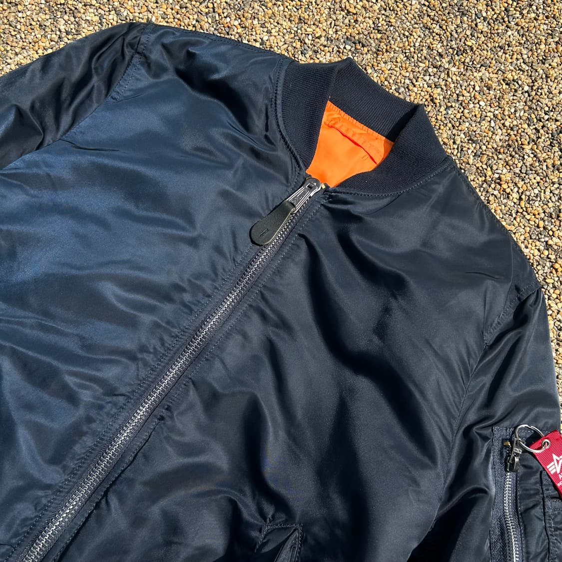 알파인더스트리(Alpaha industries) 네이비 MA-1 상품이미지2