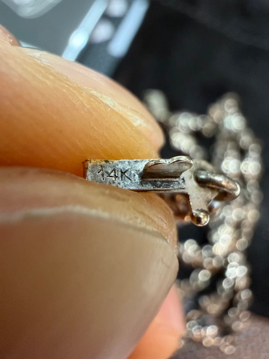 크롬하츠 정품 신형 타이니크로스 25인치 목걸이 팝니다.!! 상품이미지7