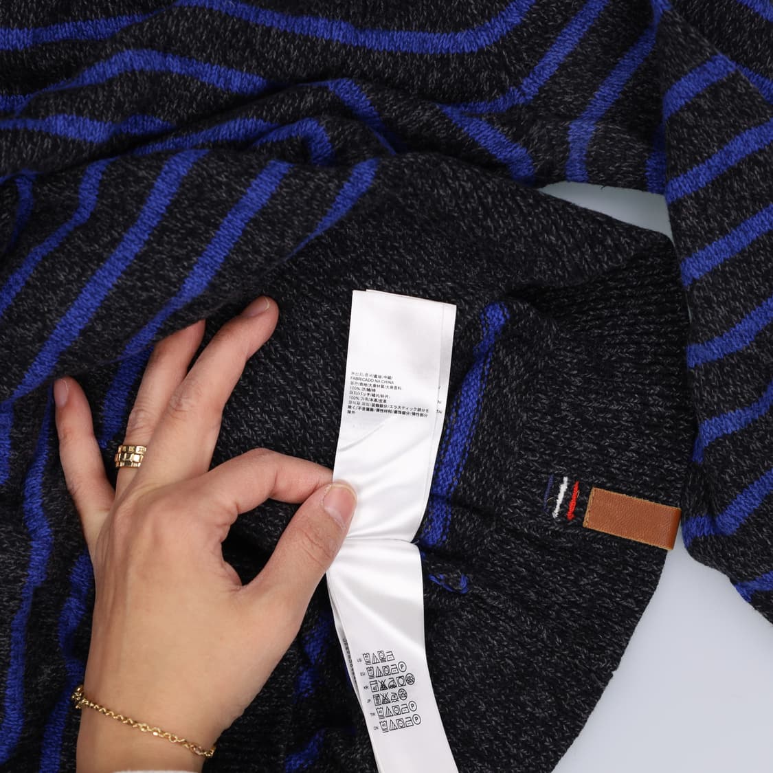 [S] 타미힐피거 여성 스트라이프니트 0108H1 상품이미지4