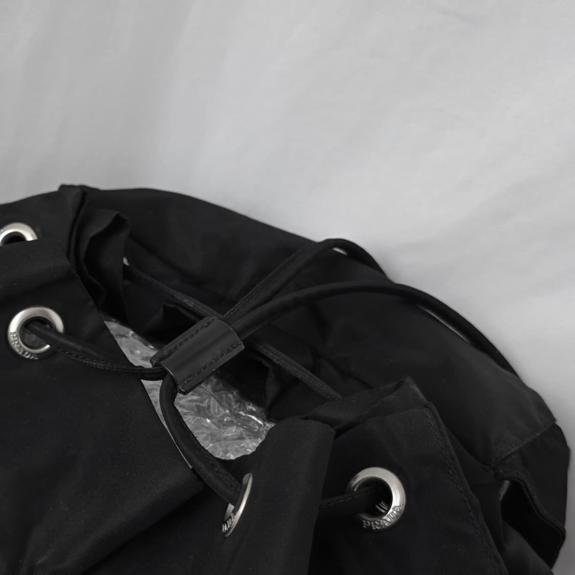 [정품 PRADA] 프라다 투포켓 나일론 빈티지백팩 라지 상품이미지6