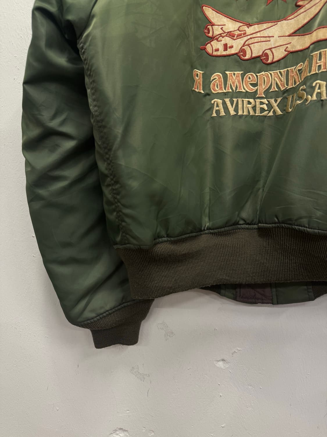 (L) AVIREX 아비렉스 Lennie’s Man MA-1 Flight 상품이미지4