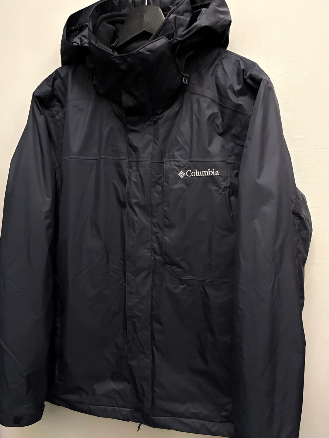 (M~L)컬럼비아 2 in 1 팁톤 피크 옴니테크 플리스 바람막이 점퍼 상품이미지4