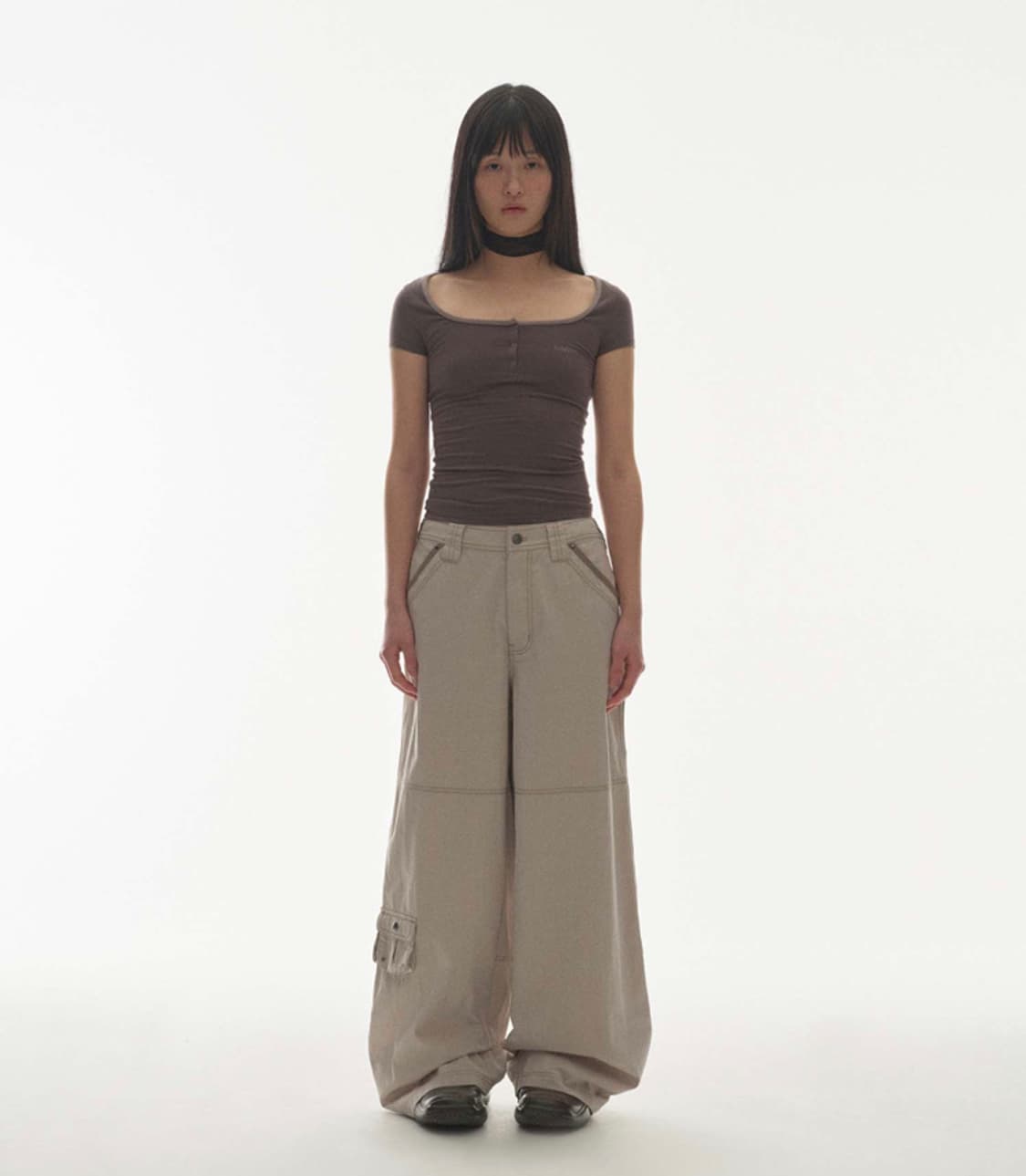 COYSEIO(SNAP WORK PANTS LIGHT BEIGE) 상품이미지2