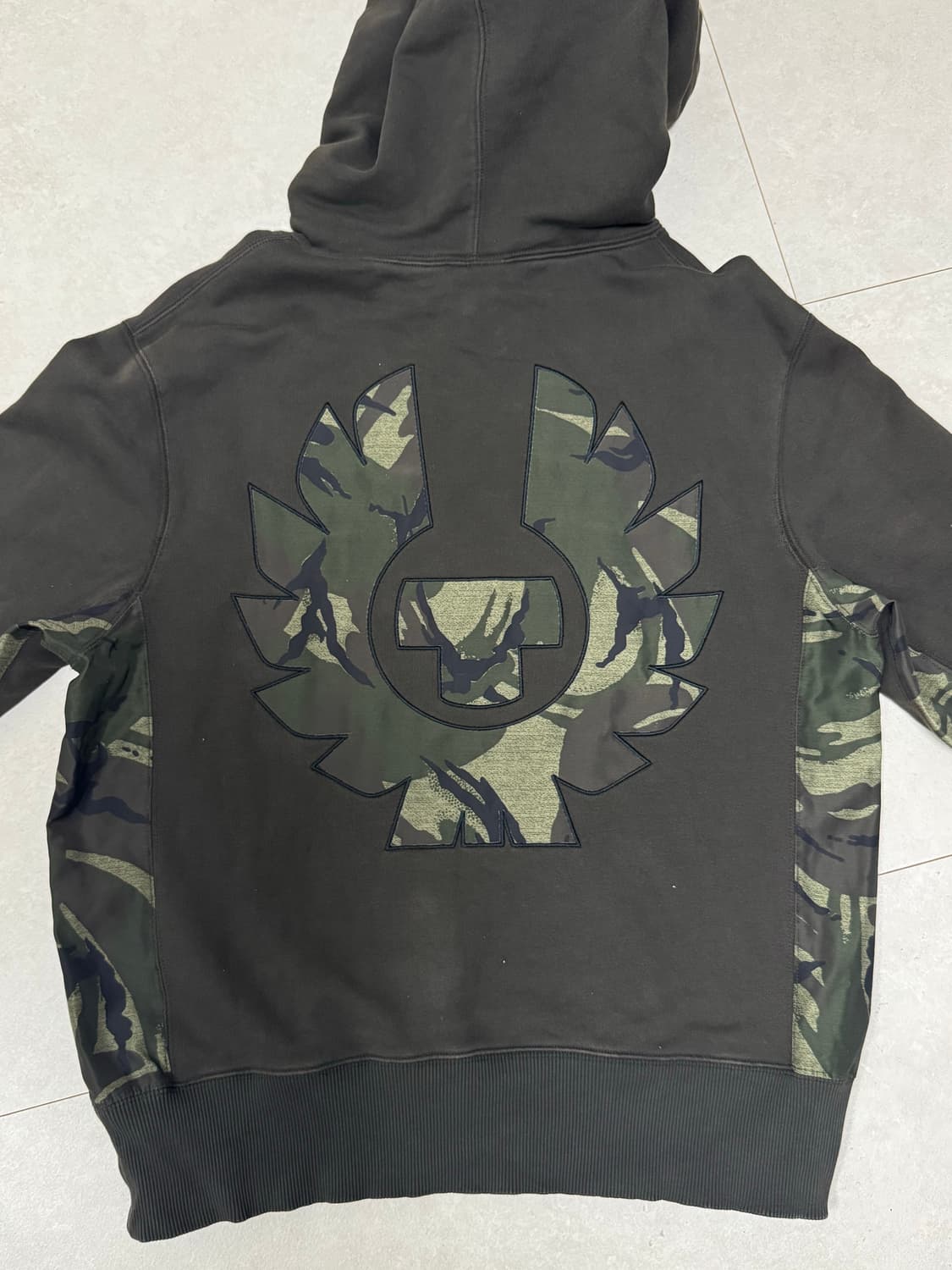BELSTAFF X SOPHNET 콜라보 카모 후드티 M 상품이미지4