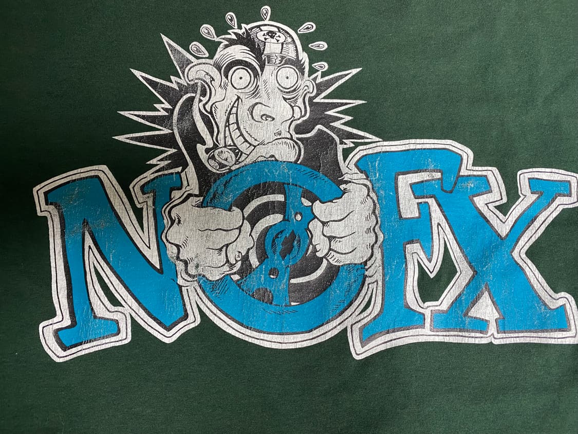 빈티지 90s nofx 밴드티셔츠 뤡코즈 블라인드파일즈 상품이미지3