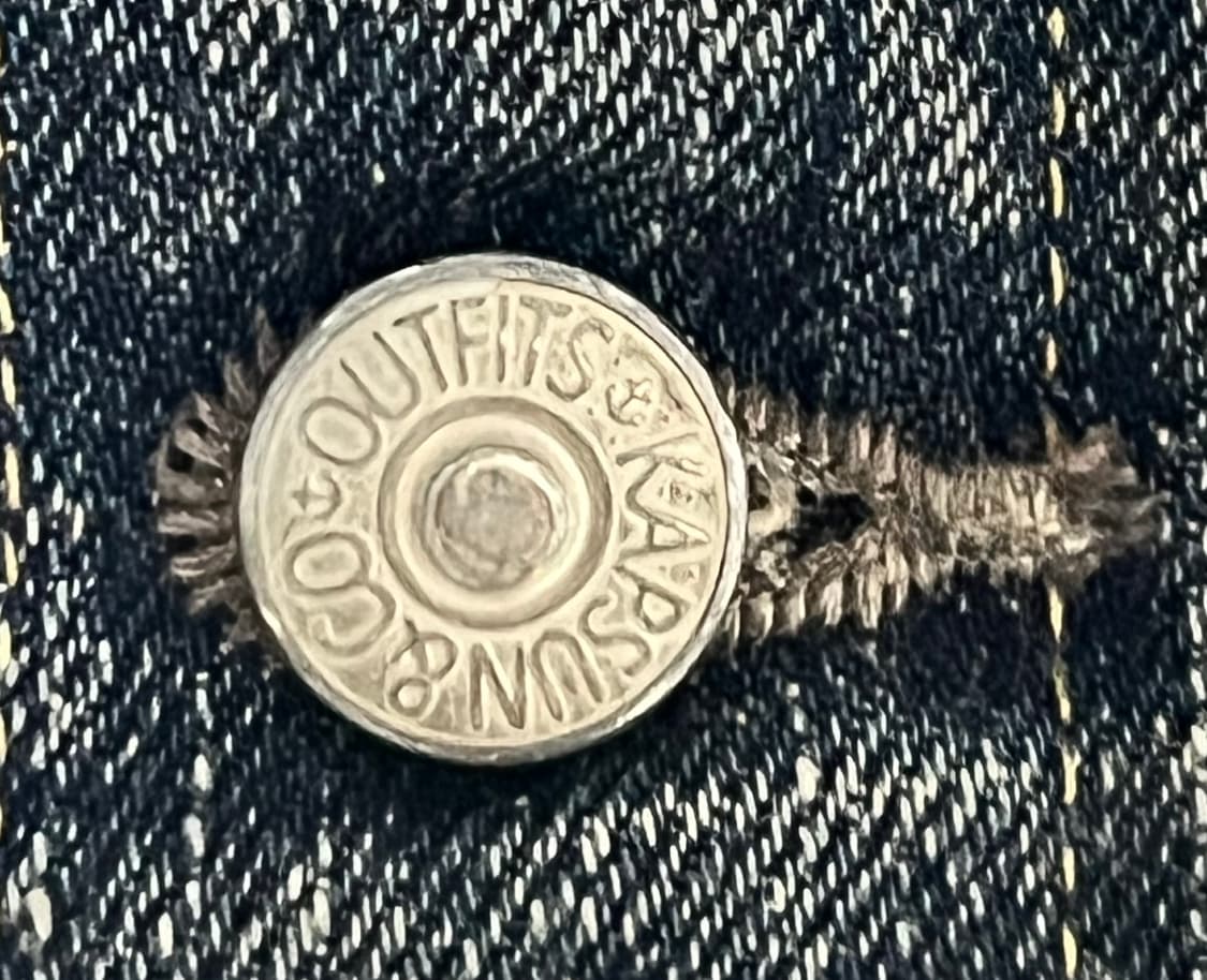 뉴매뉴얼 캡틴선샤인 콜라보 데님자켓 상품이미지3