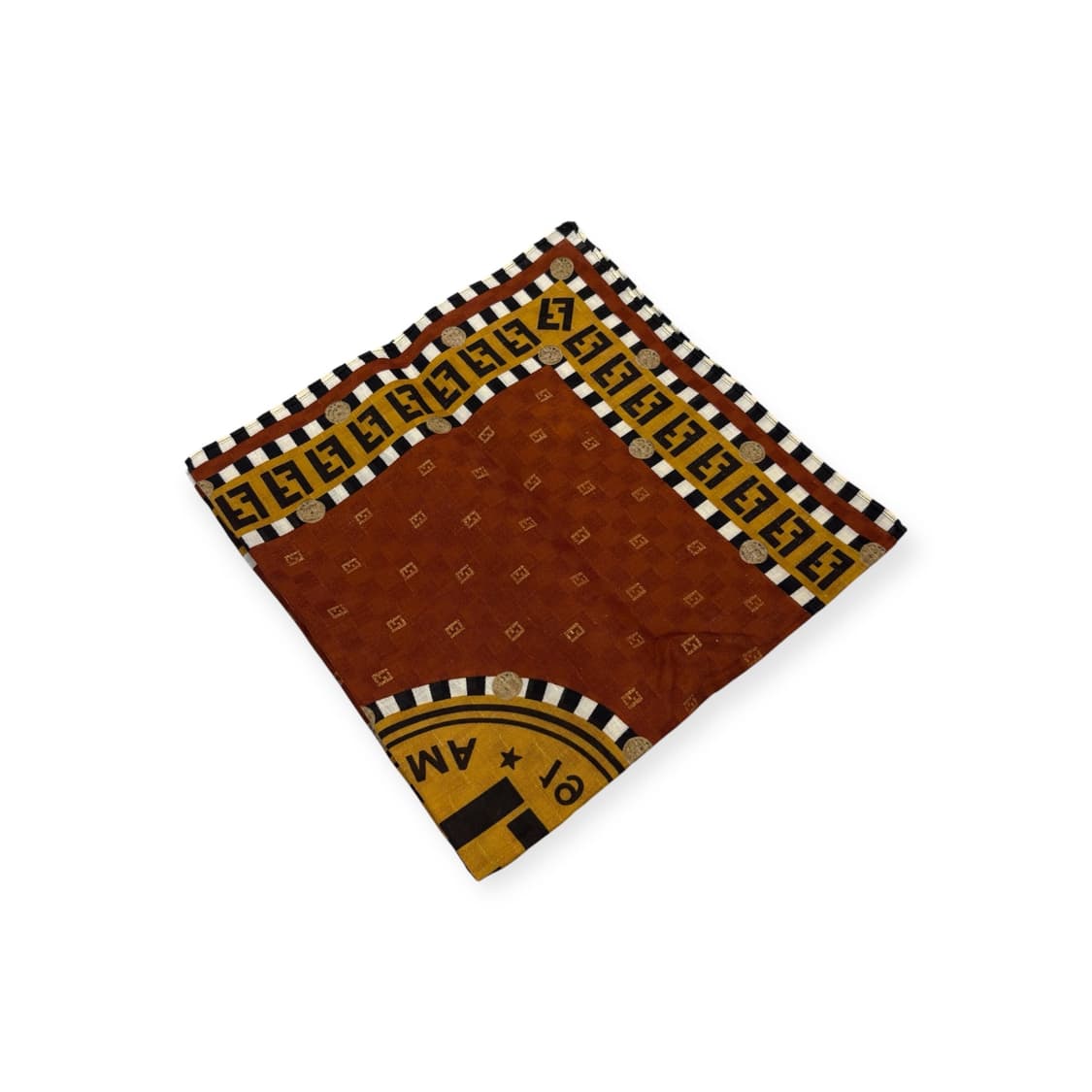 펜디 주카 로마 1925 실크 미니스카프 상품이미지4