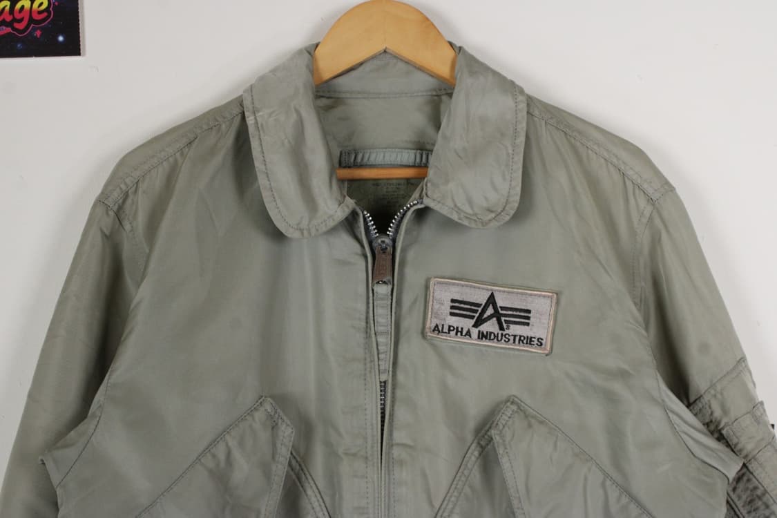 80s 알파 인더스트리 CWU-45/P 플라이트 자켓 상품이미지2