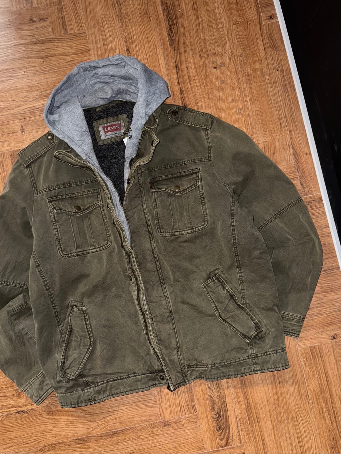 리바이스 후드 워크 트러커자켓 상품이미지2