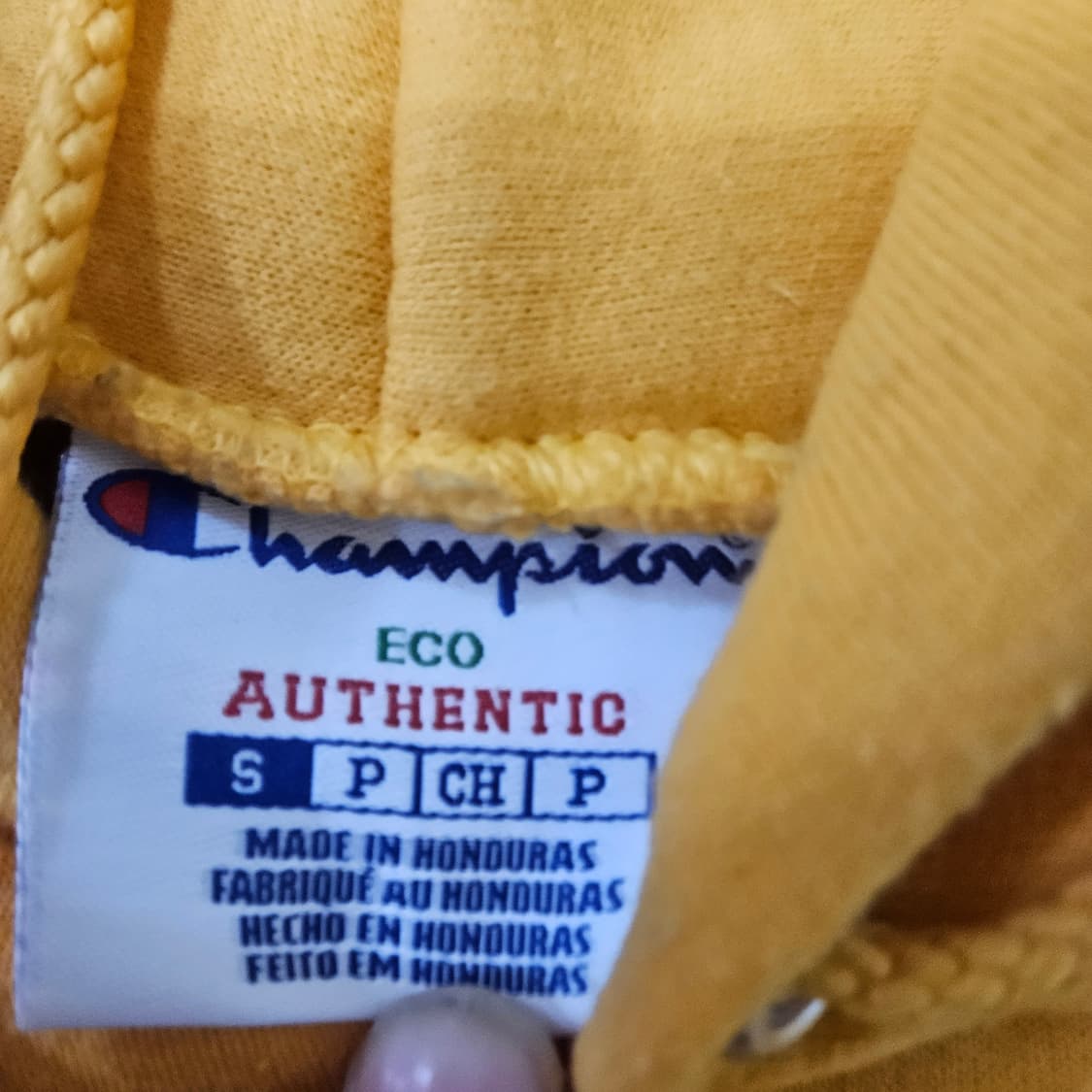 S 챔피온 스몰로고 후드티 0407Y 상품이미지3