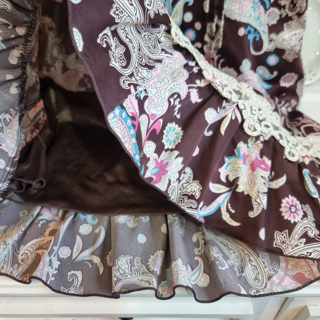 페이즐리 레이스 캐미원피스 상품이미지5