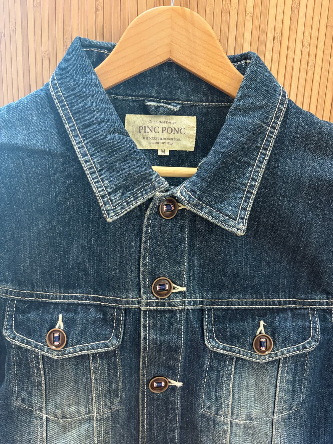 PINC PONC SELVEDGE DENIM JACKET 상품이미지3