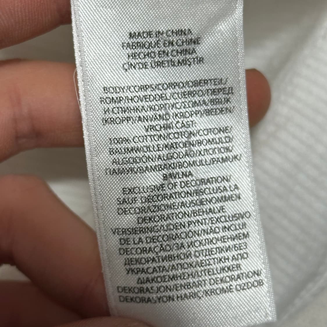 S 폴로랄프로렌 코튼 화이트 클래식 핏 셔츠 상품이미지6