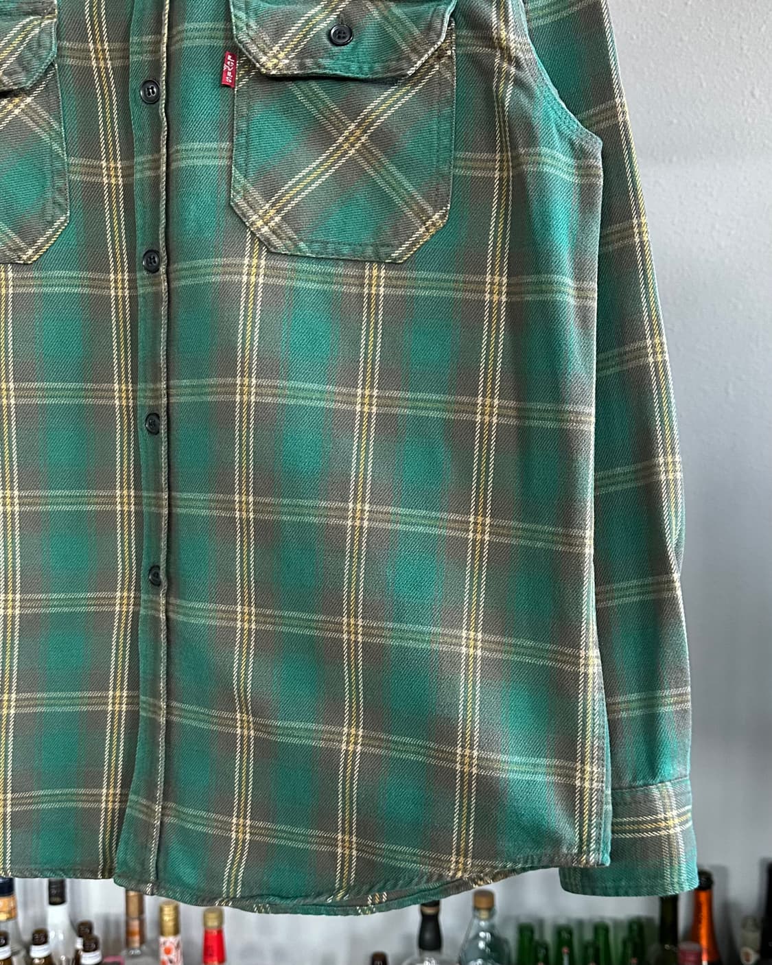 [L]리바이스 Levi's 플란넬 코튼 셔츠 상품이미지3