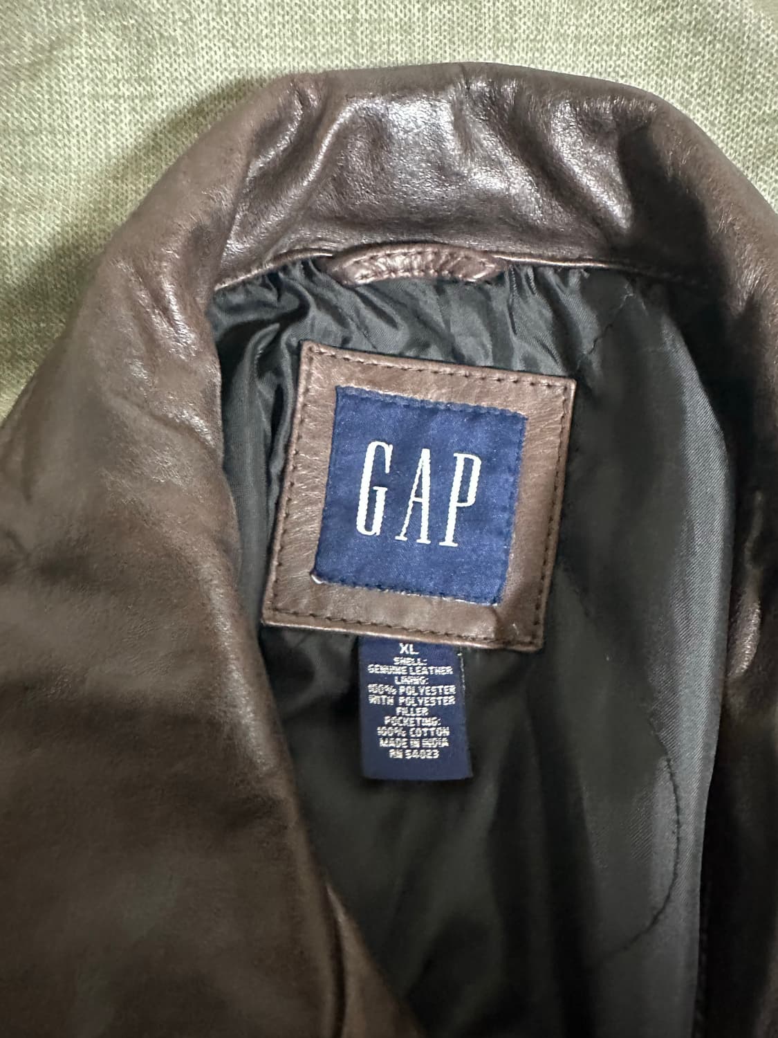 90‘s 올드갭 카코트 브라운 상품이미지5