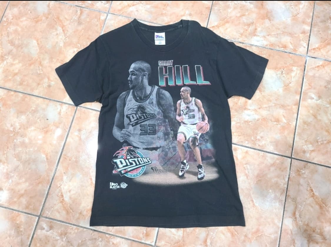 디트로이트 피스톤스 그랜트힐 농구 반팔 티셔츠  상품이미지1