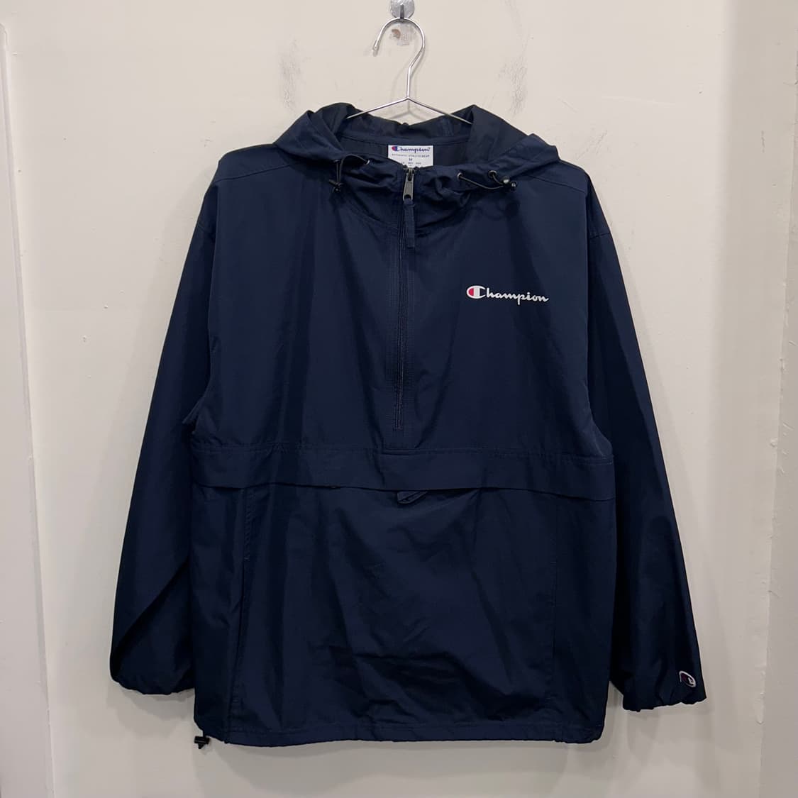 챔피온 나염로고 절개 포켓 오버핏 후드 아노락 상품이미지2