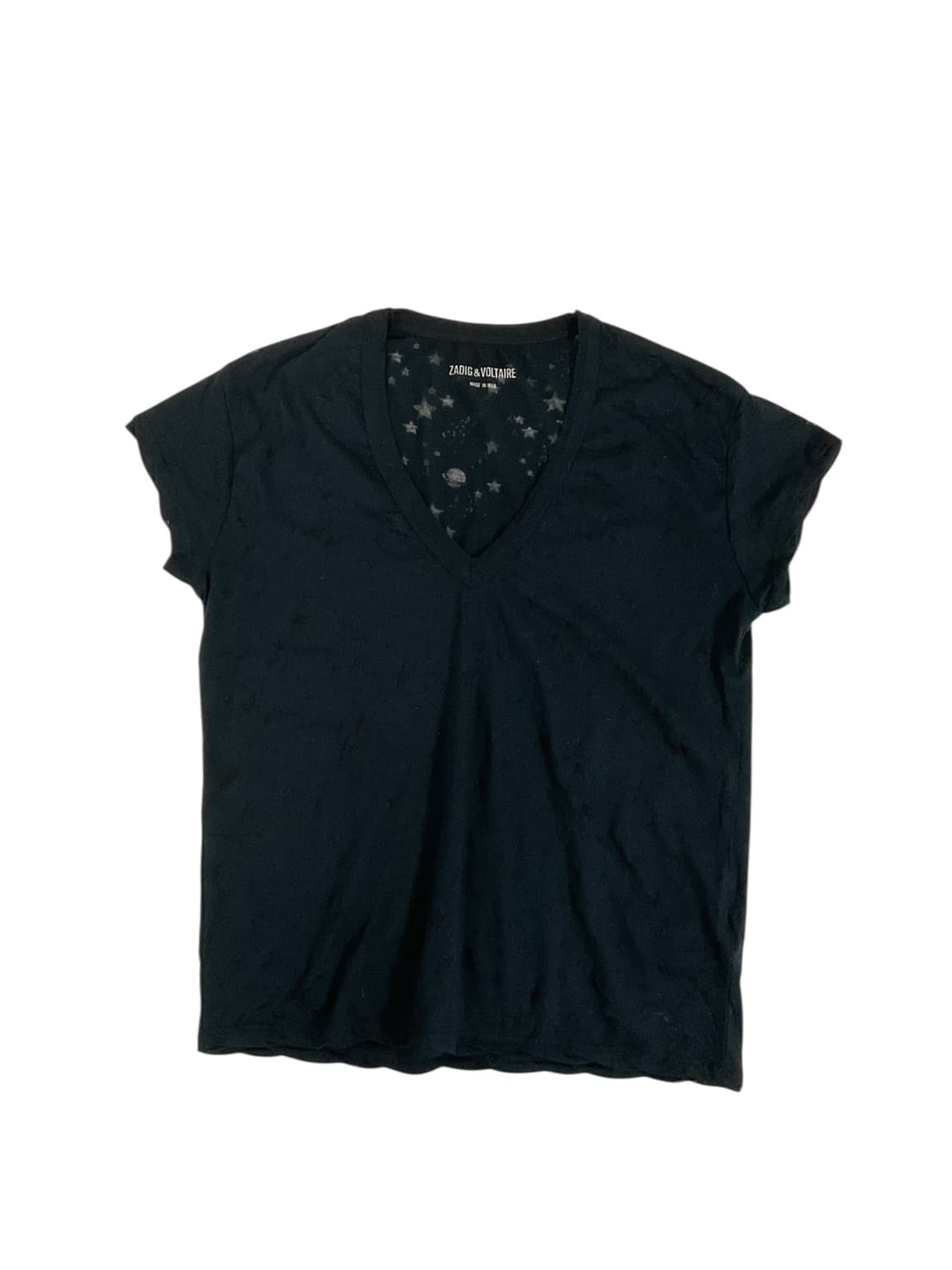 쟈딕앤볼테르 별 패턴 티셔츠 상품이미지1