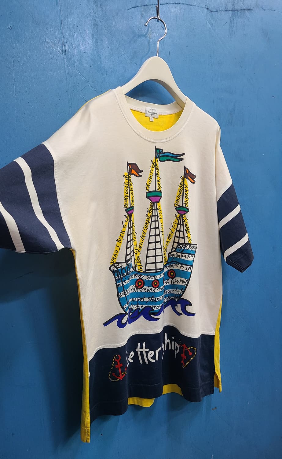 희귀 90s 빈티지 까스텔바작 반팔티 상품이미지1