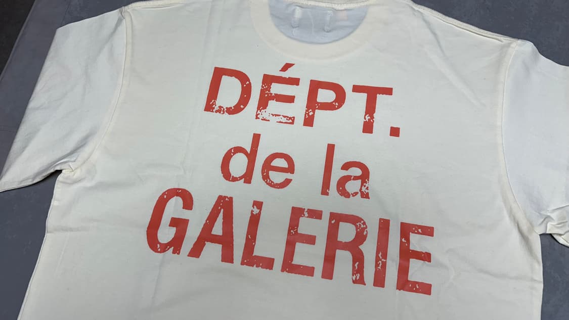 갤러리 디파트먼트 프렌치 반팔 크림 오렌지 상품이미지4