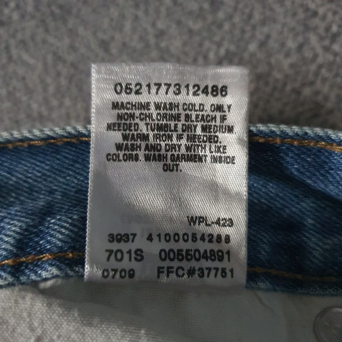 리바이스 550 빈티지  데님 No.25 상품이미지6