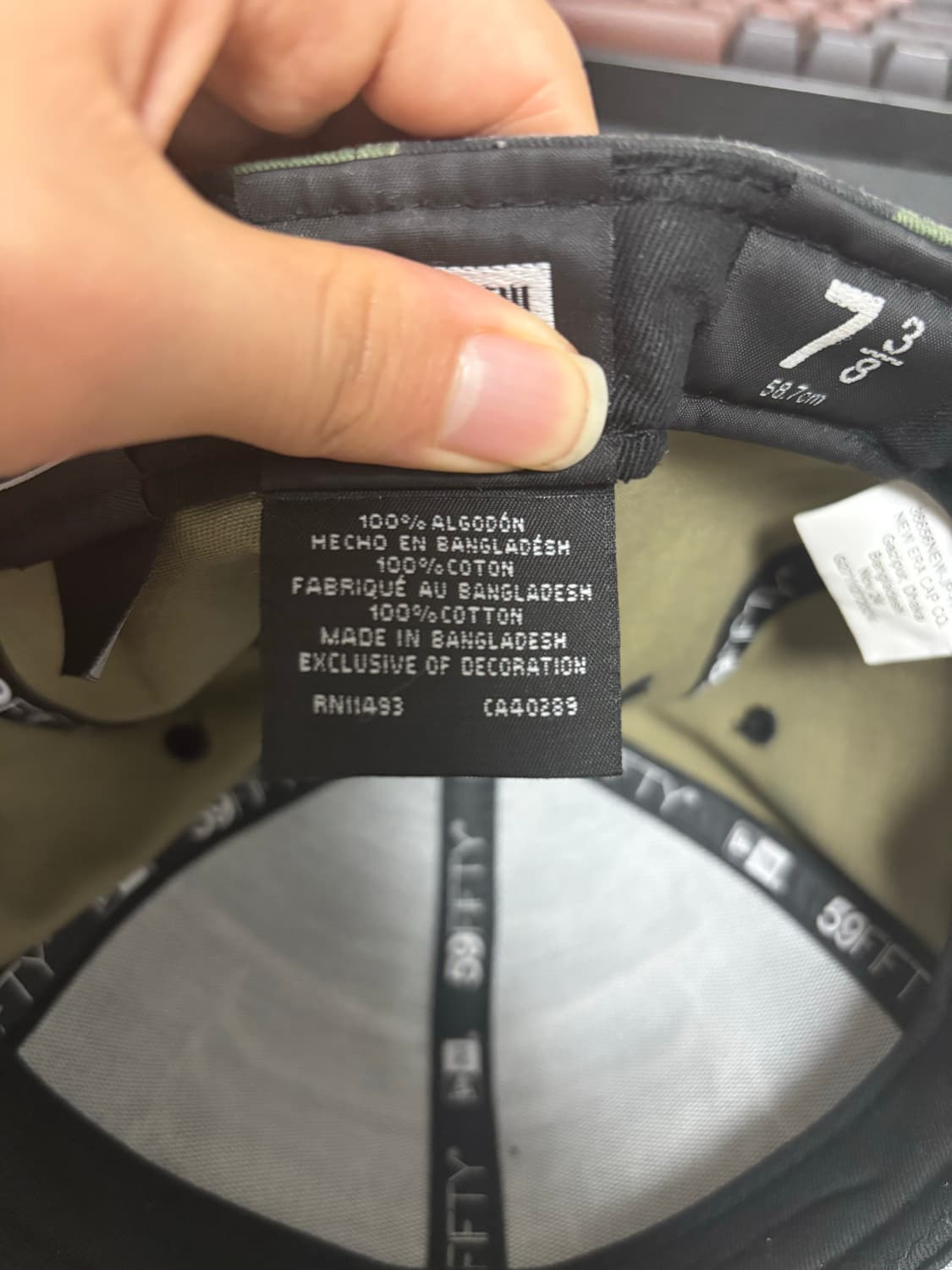 슈프림 뉴에라 콜라보 피프티캡 738 팝니다 상품이미지3