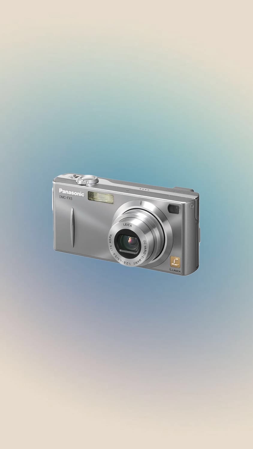 Panasonic LUMIX 파나소닉 루믹스 DMC-FX5 실버 디카 상품이미지1
