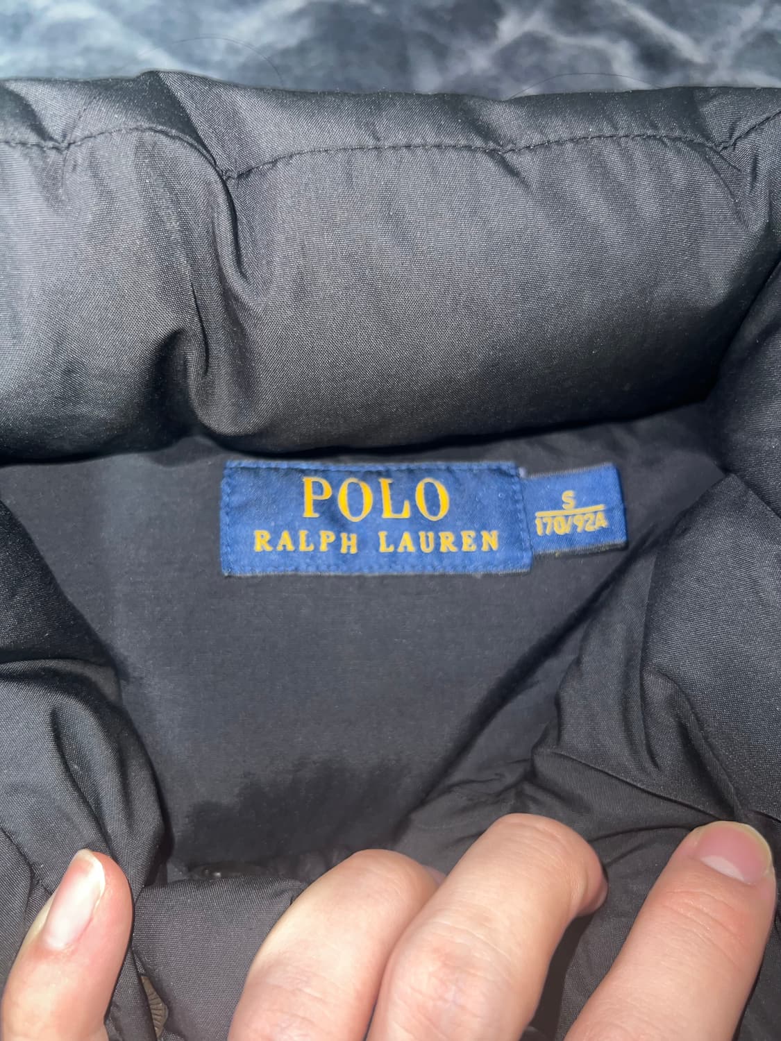 폴로 랄프로렌 패딩 블랙  상품이미지4