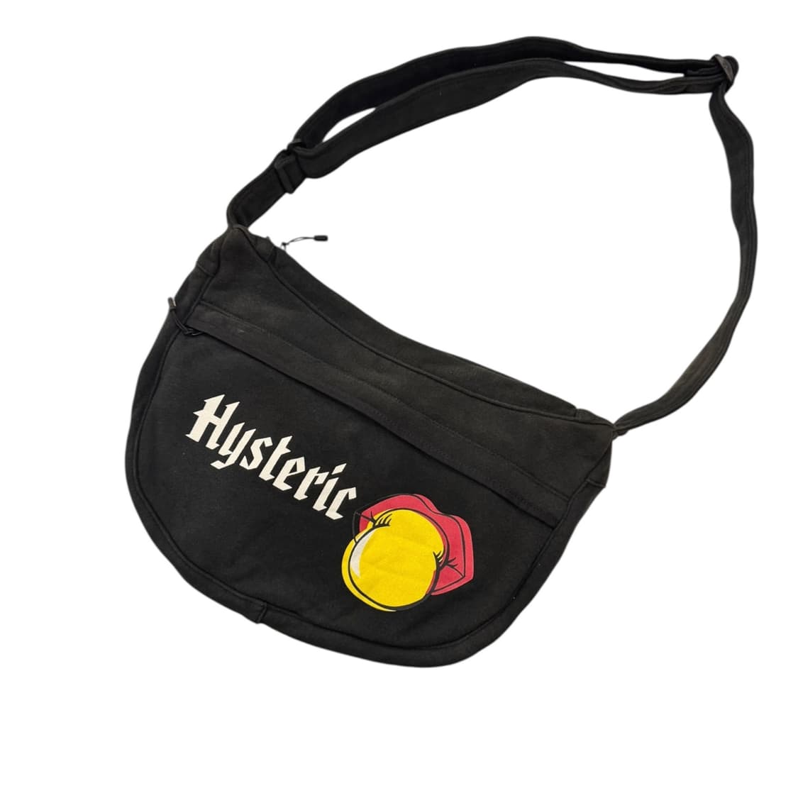 히스테릭글래머 스웻 숄더백 블랙 (L) 상품이미지1