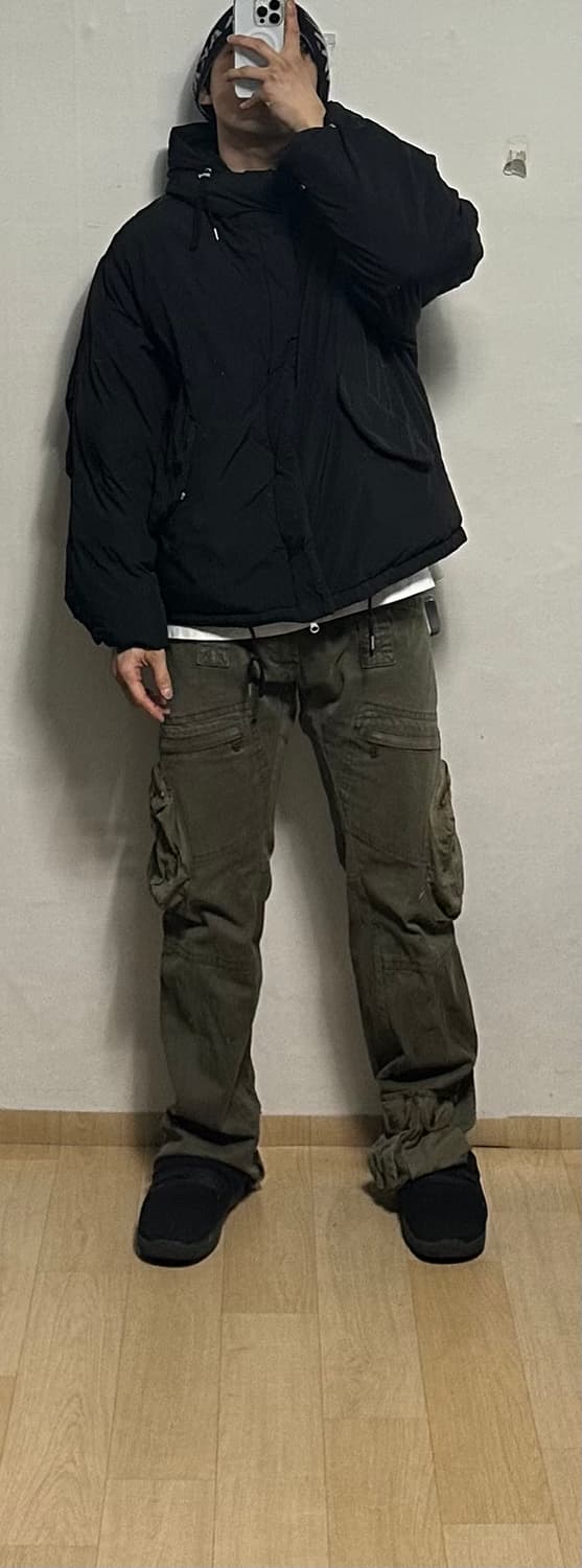 비슬로우 오버사이즈 M65 다운 파카 상품이미지5