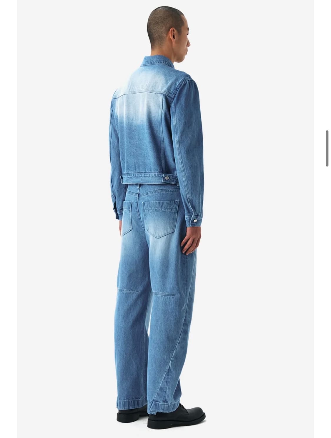 EE DIAGONAL CUT DENIM JACKET (s) 상품이미지6