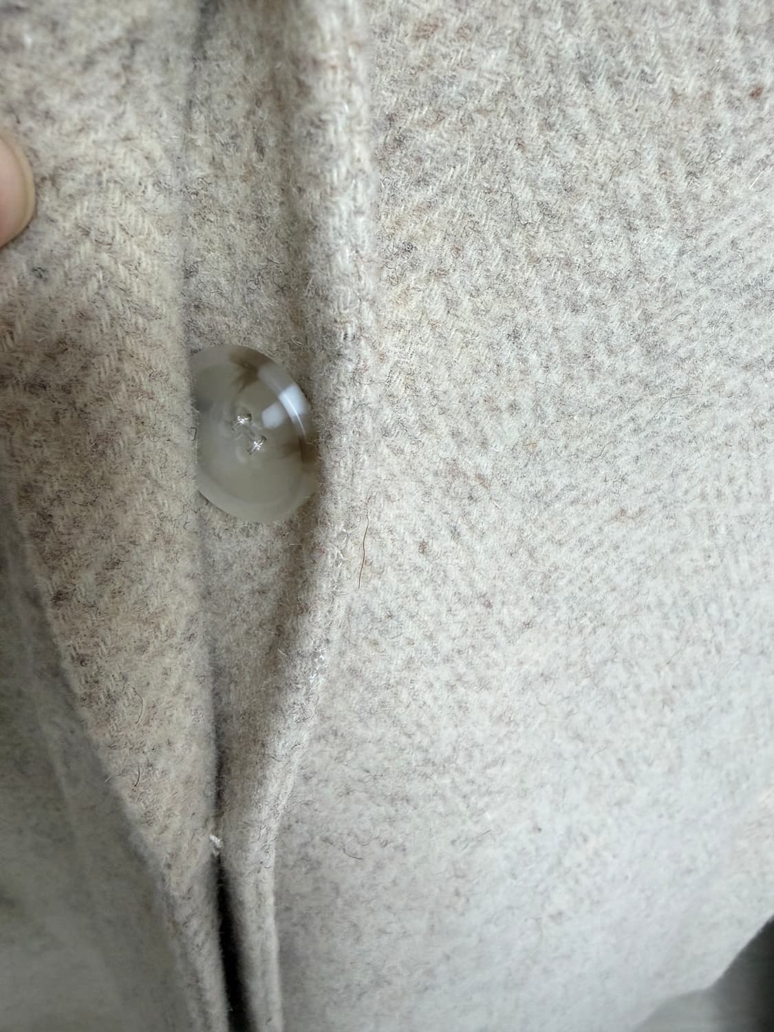 핸드메이드 울 코트 상품이미지5