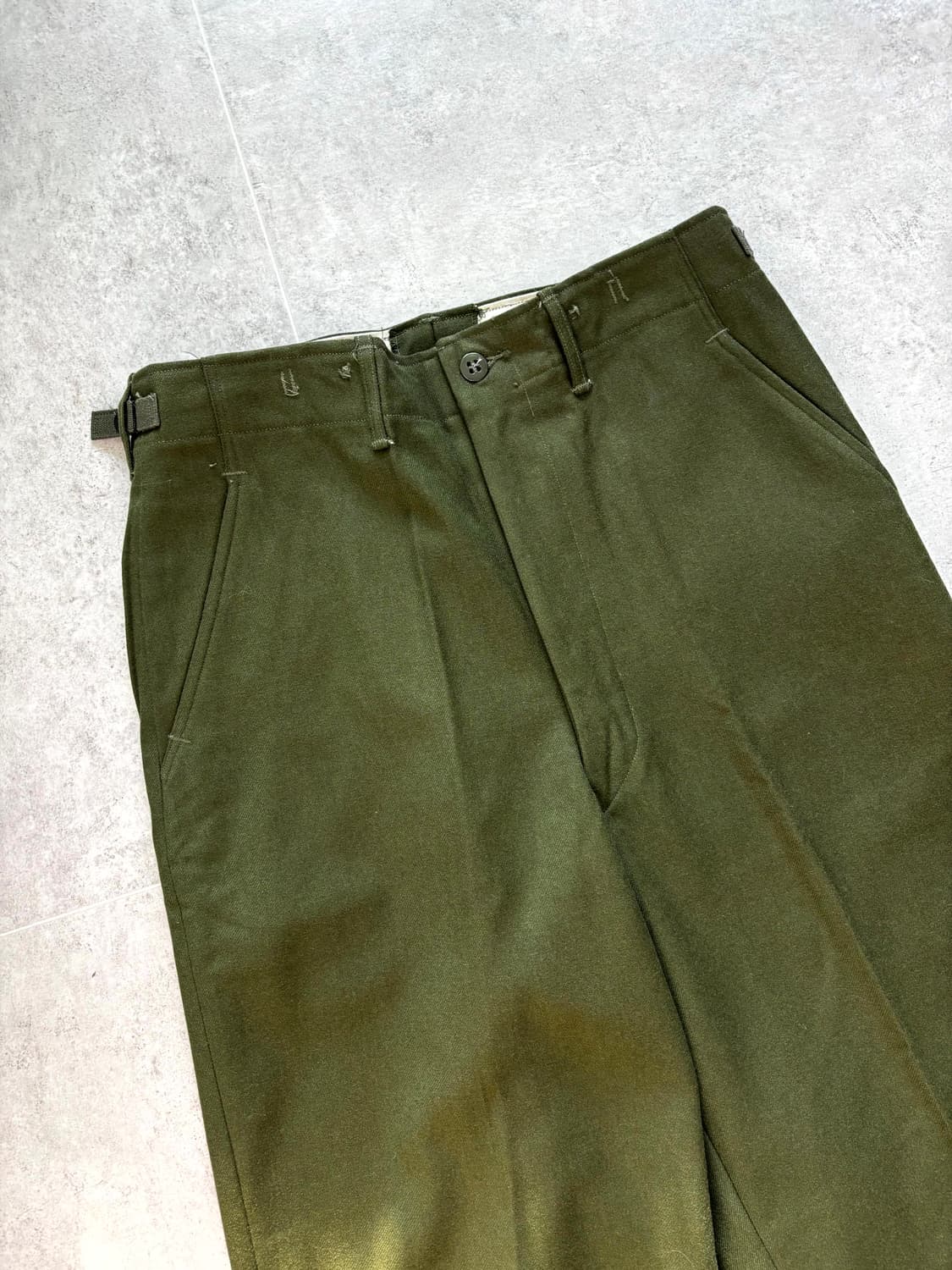 50's 미군 M-51 울 필드 트라우져 S-R 데드스탁 상품이미지2