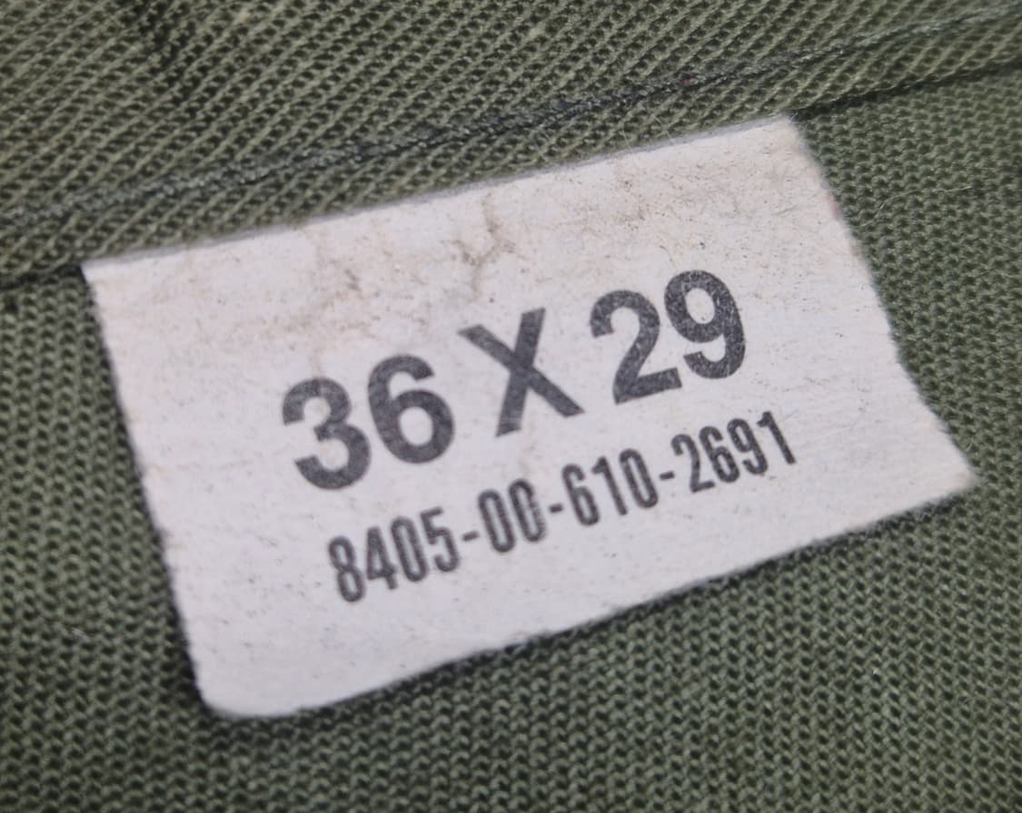 [36]80s US ARMY OG_507 -837 상품이미지3