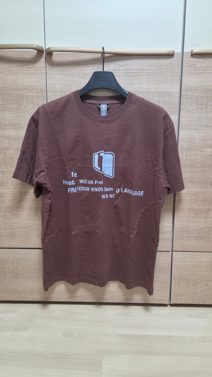 언어펙티드 WIGGLE CUT T-SHIRT / PECAN 상품이미지2