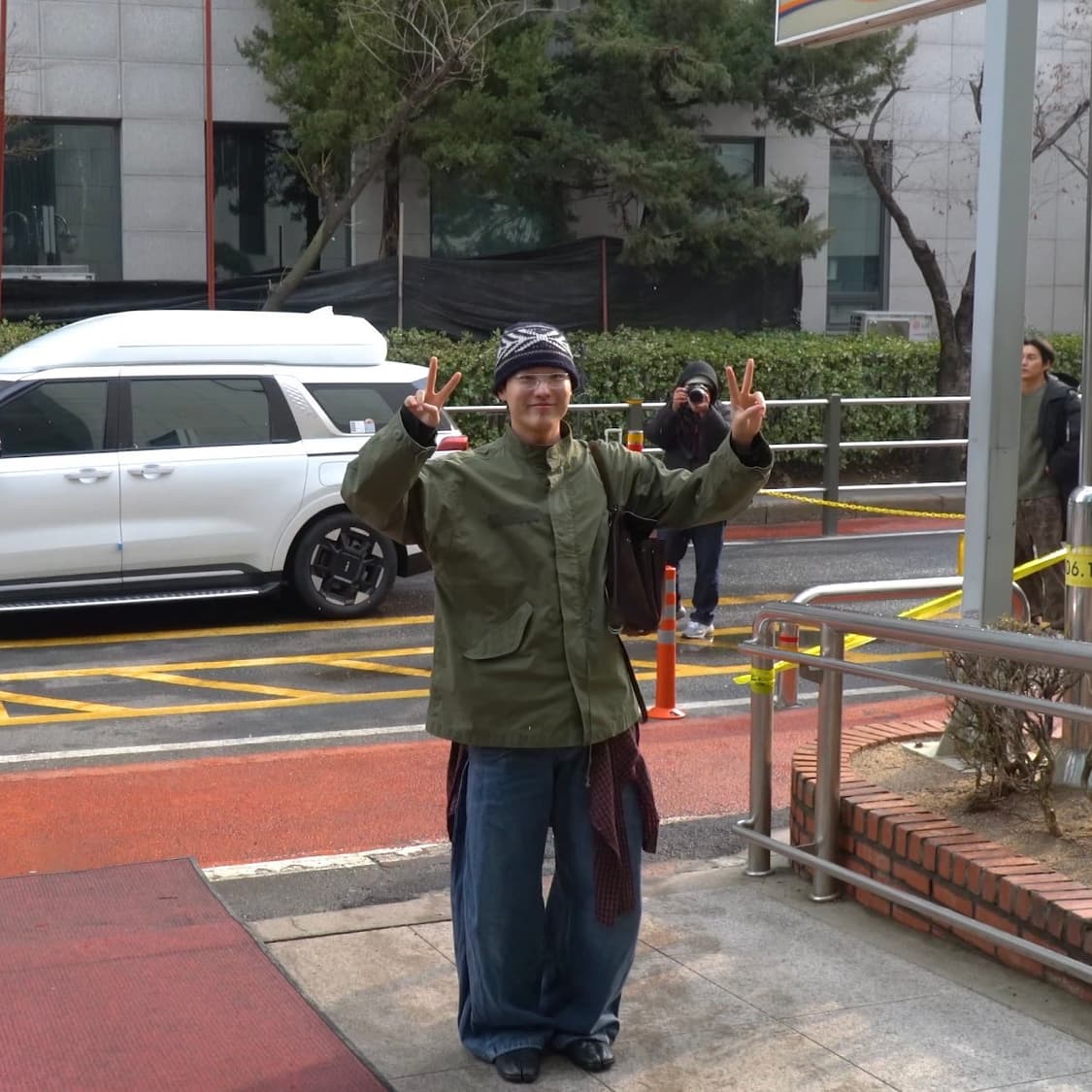 케이블아미 울 자카드 와치캡 니트 햇 상품이미지2