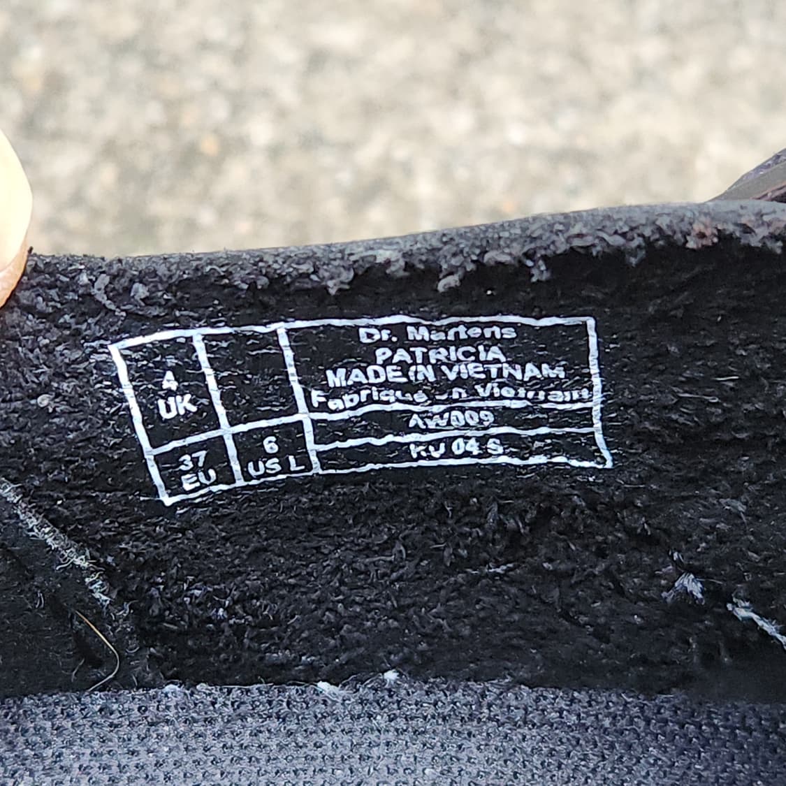 [4UK] 닥터마틴 패트리샤 블랙 (230~235) 상품이미지8