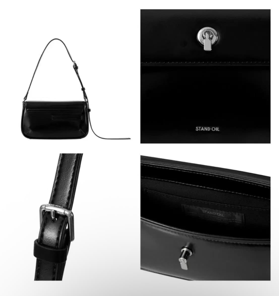 스탠드오일 디토 숄더백 가방 블랙 상품이미지2