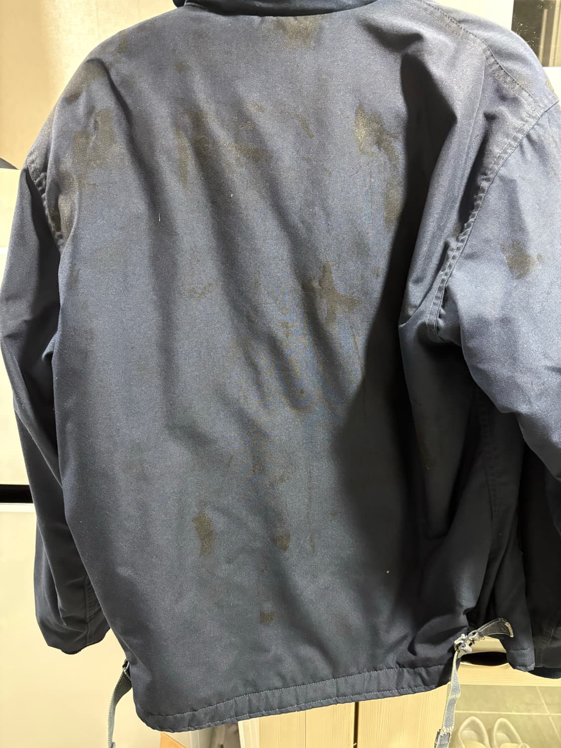 미군 오리지날 아라미드 a2 덱자켓 xl 상품이미지5