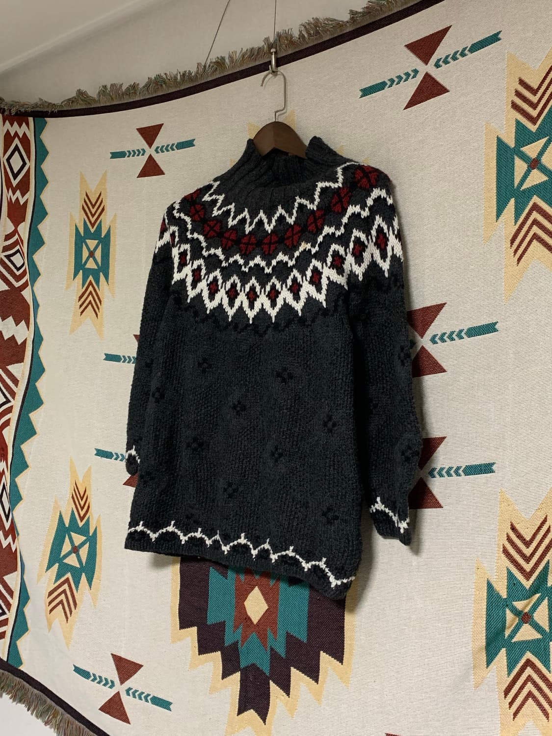 노르딕 패턴 니트 상품이미지2