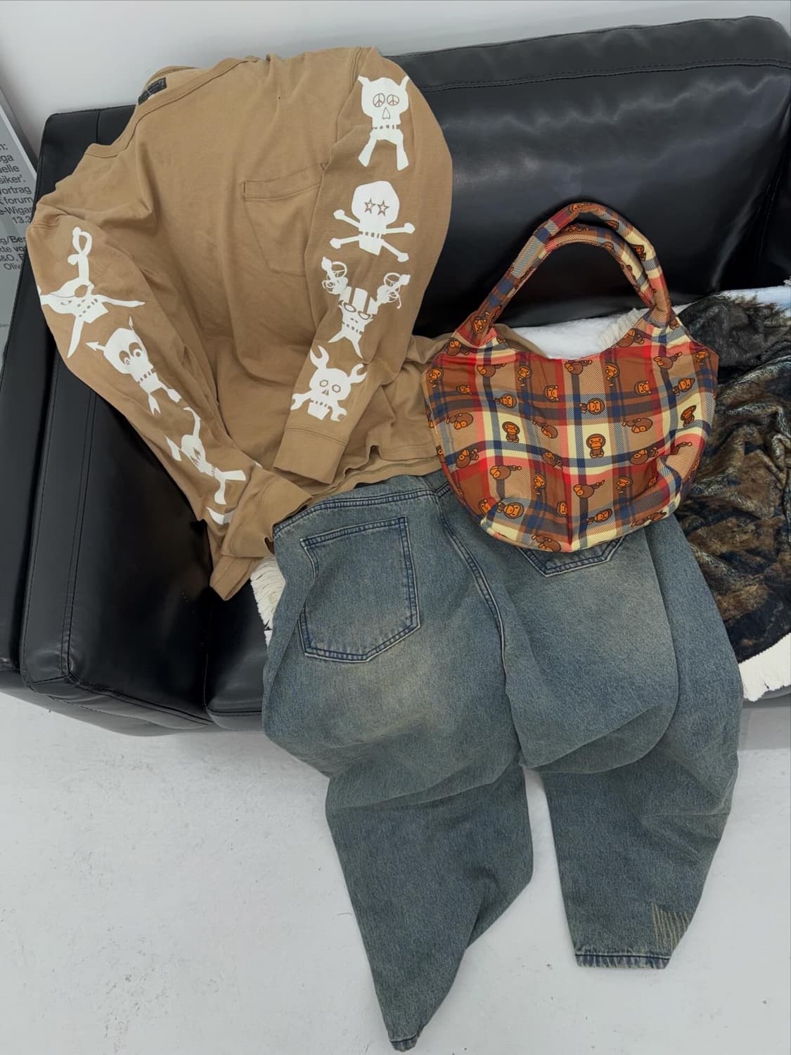 Stussy Side Skull Printing L/S 상품이미지10