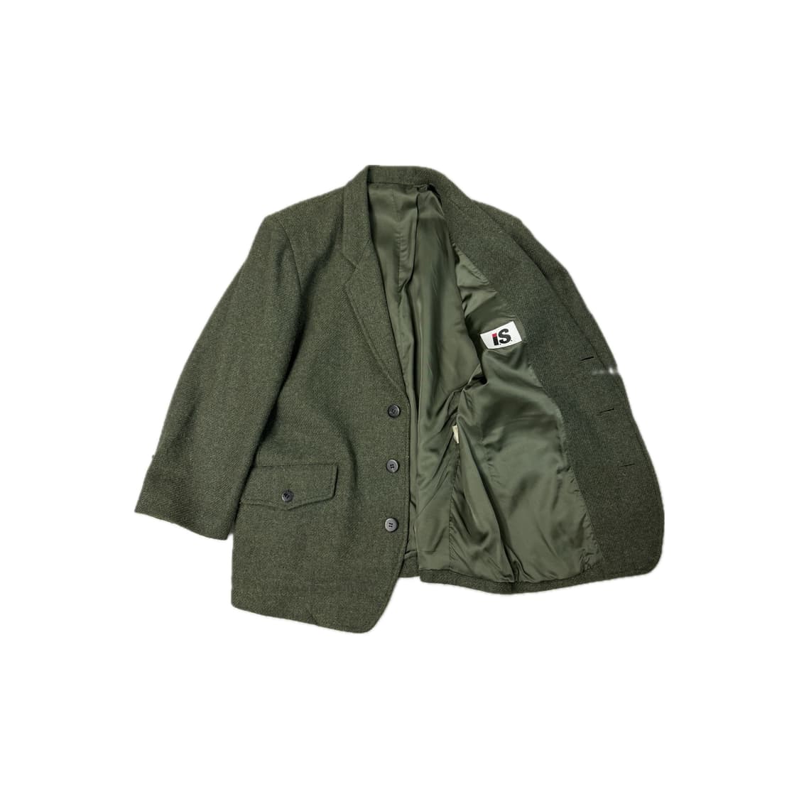 1980s I.S 이세이미야케 트위드 자켓  상품이미지1