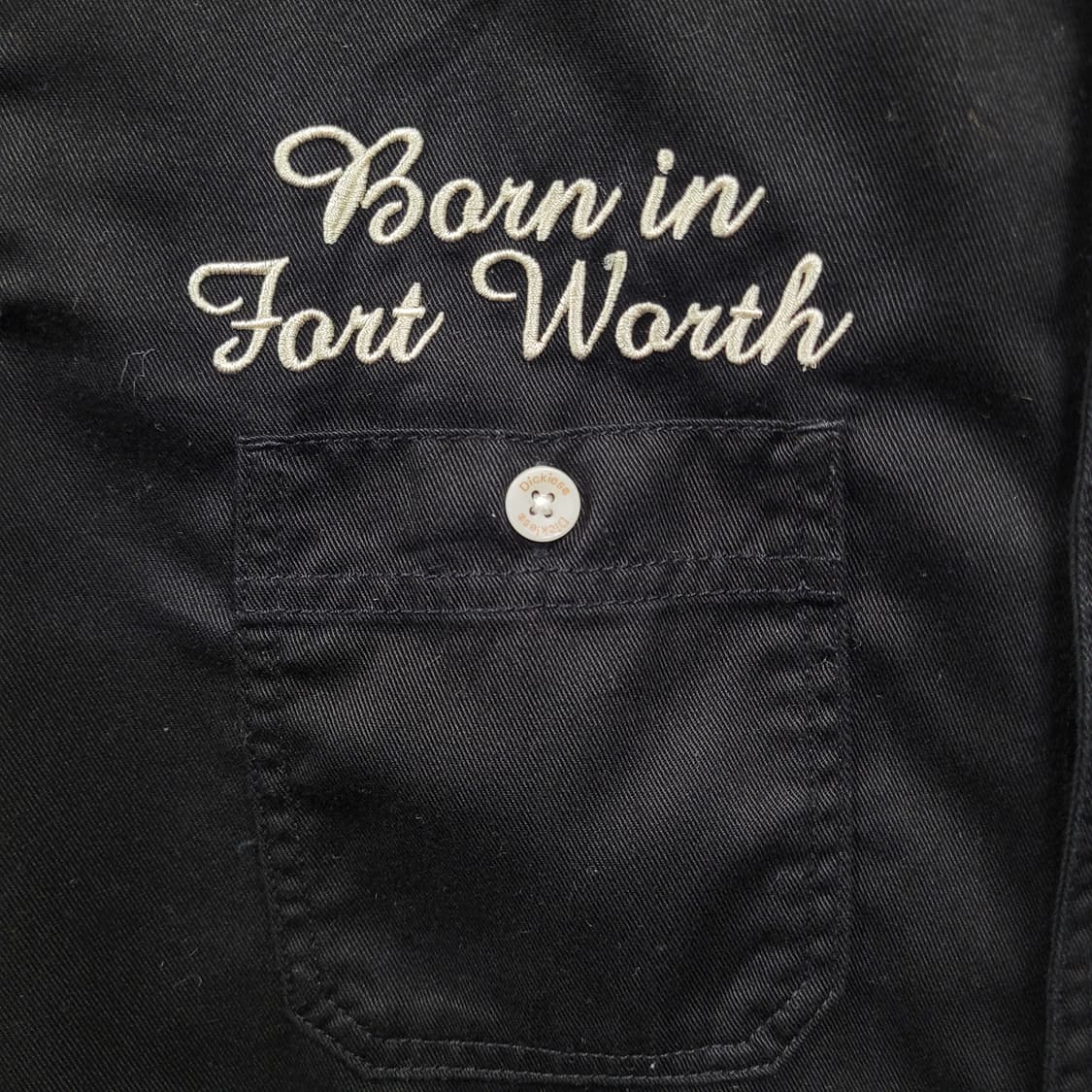 DUCKIES 디키즈 와팬 자수로고 워크셔츠 상품이미지3