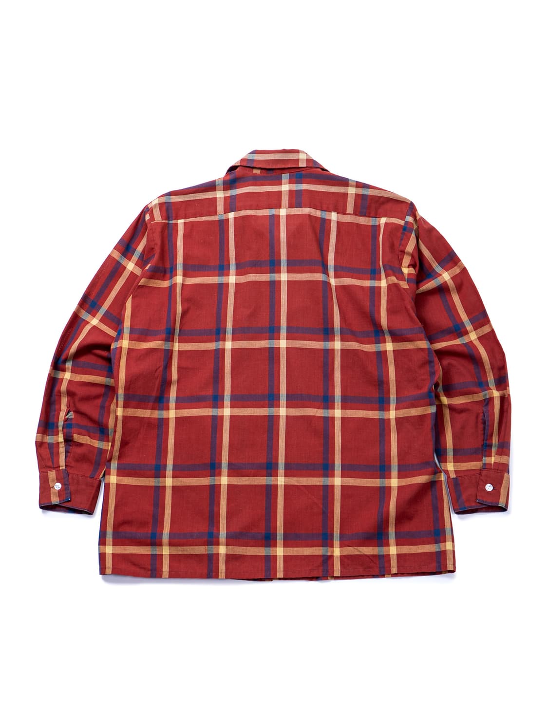 60s Arrow King Loop Collar Check Shirt  상품이미지6