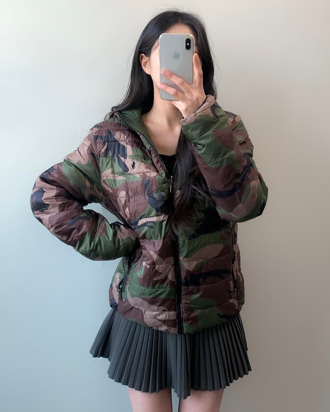 폴로 양면 경량 패딩 상품이미지2