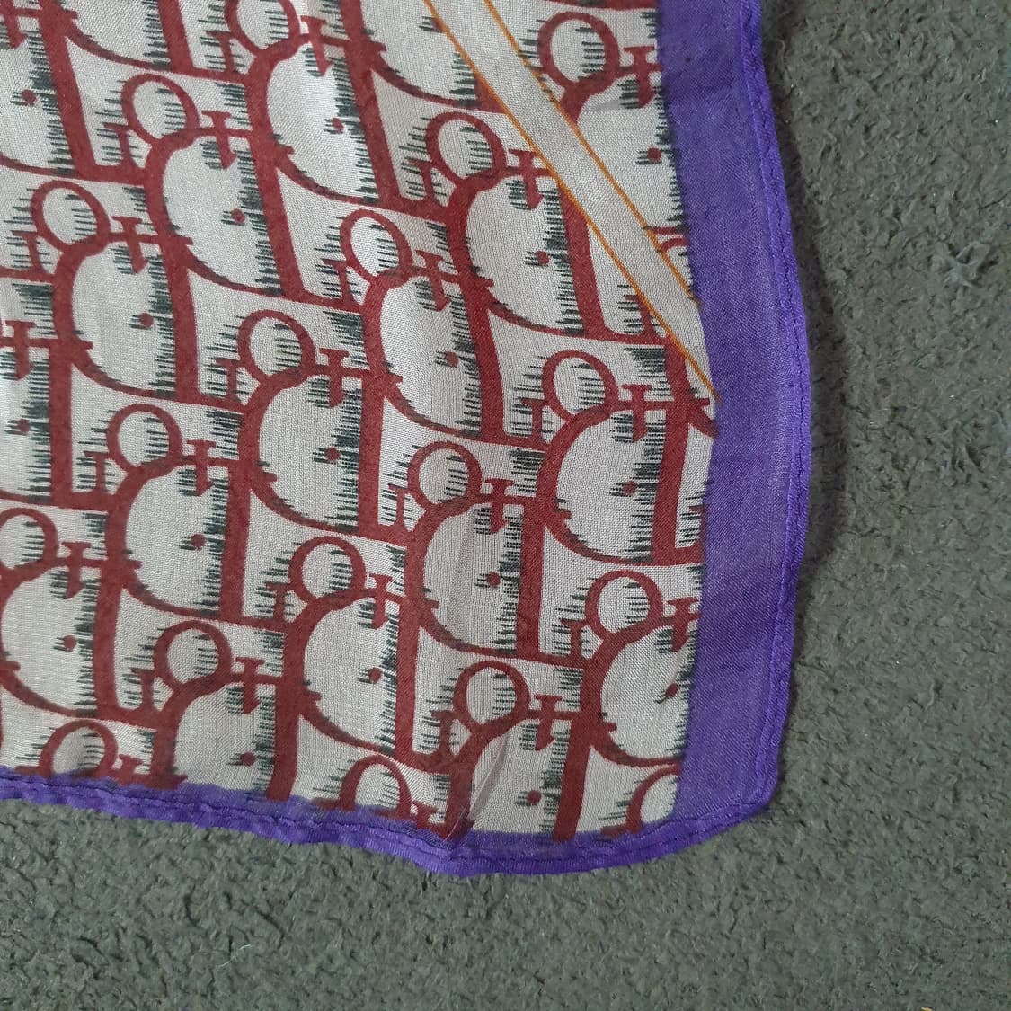 디올 오블리크 실크 스카프 머플러 상품이미지3