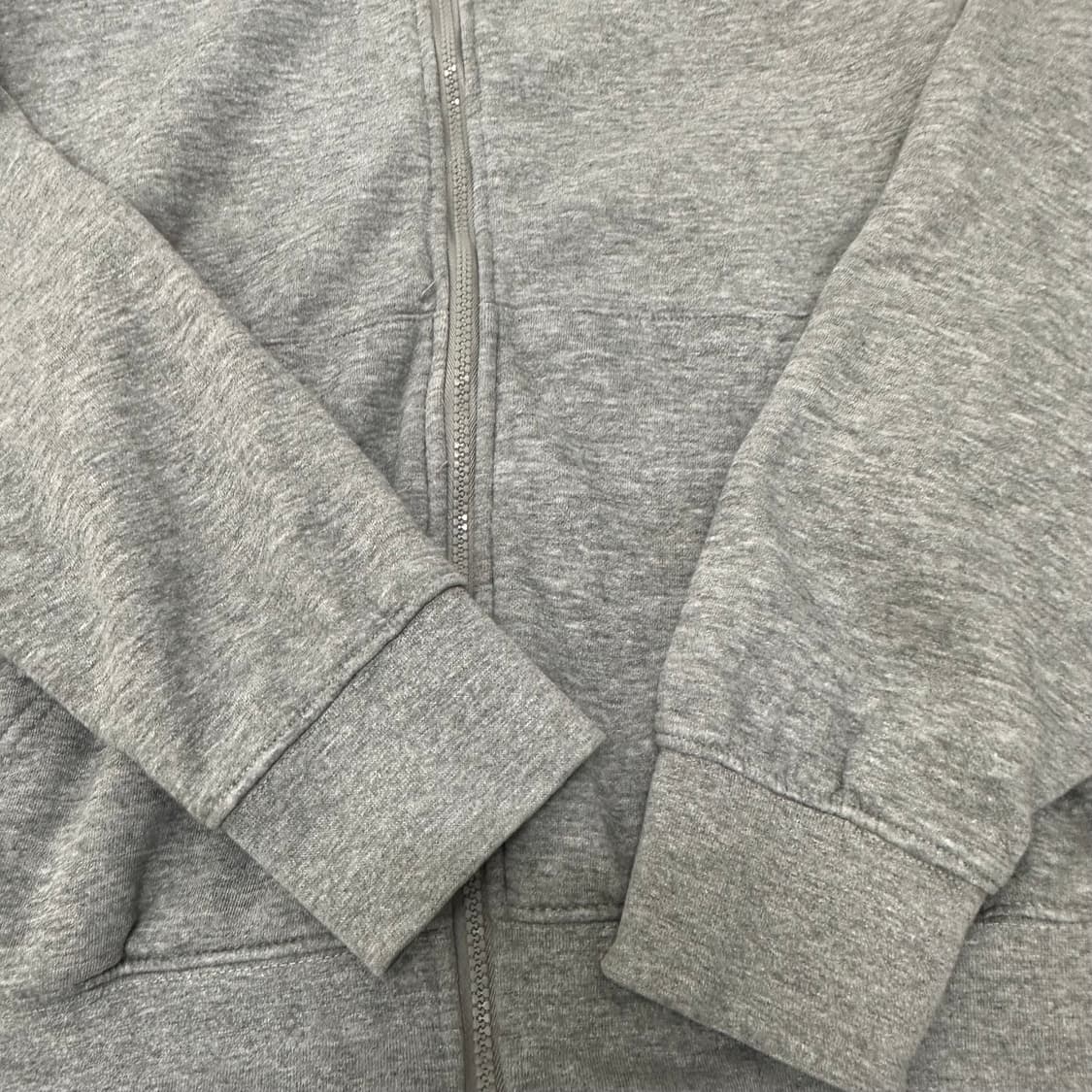NIKE 나이키 기모 후드집업 그레이 L 상품이미지4